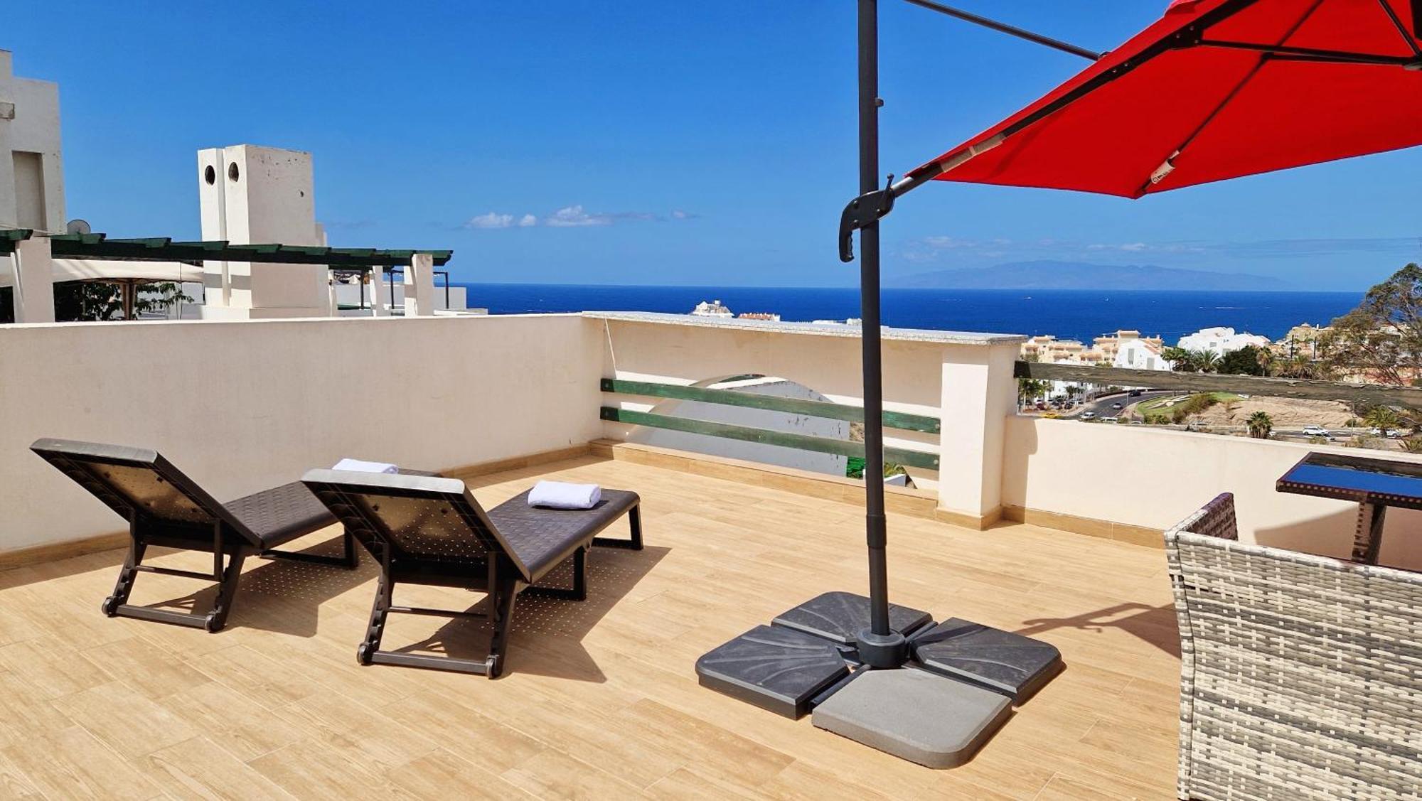 Apartment With Private Terrace - Ocean View Costa Adeje エクステリア 写真