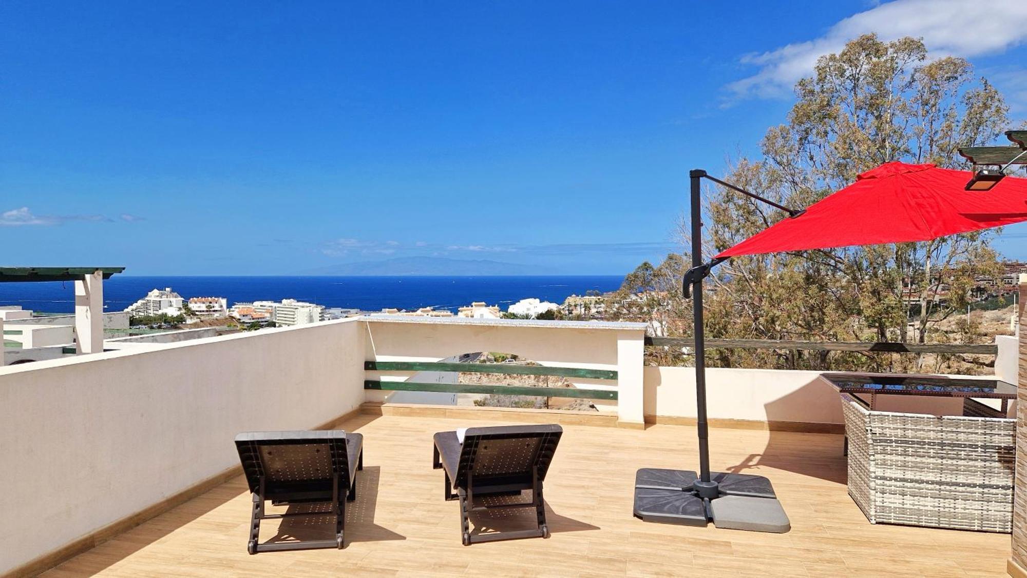 Apartment With Private Terrace - Ocean View Costa Adeje エクステリア 写真